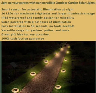 Solar Powered Lights - ShopandTop