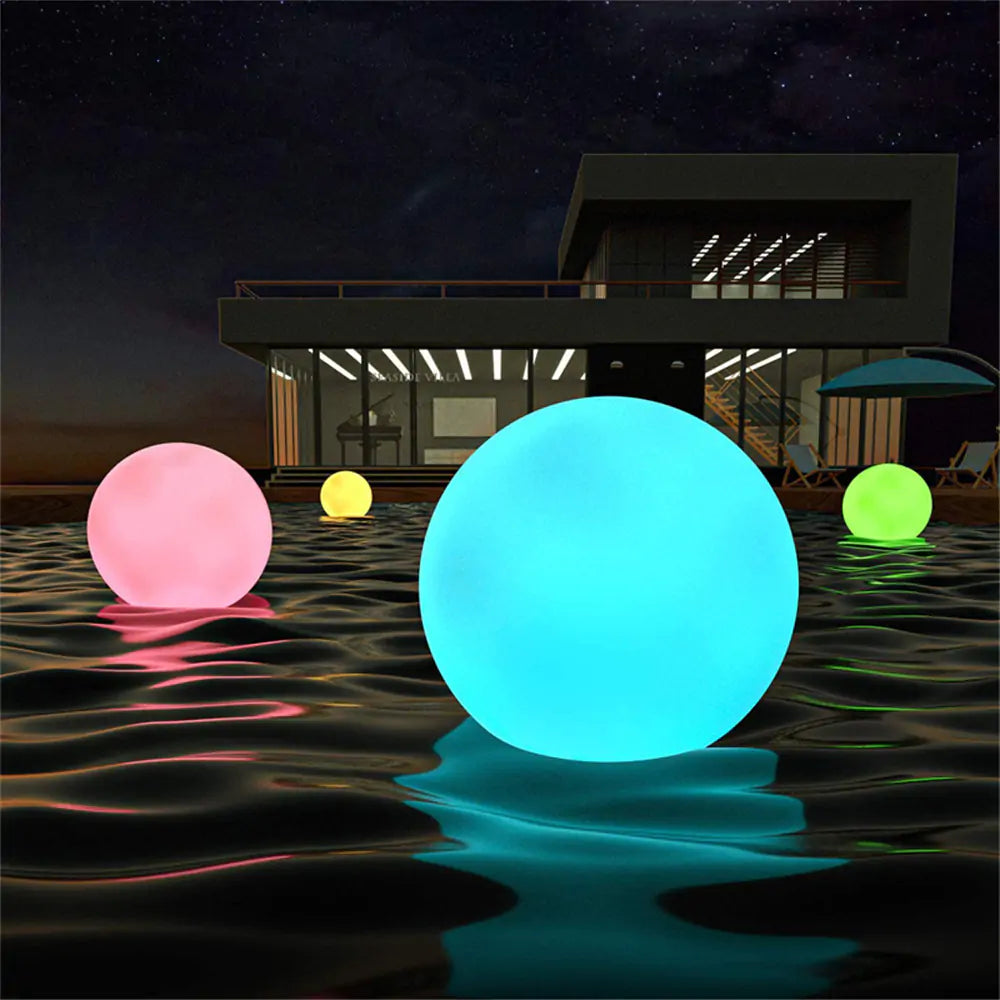 Solar Pool Ball – Solar-Powered LED Floating Light for Poolside and Outdoor Ambiance - ShopandTop