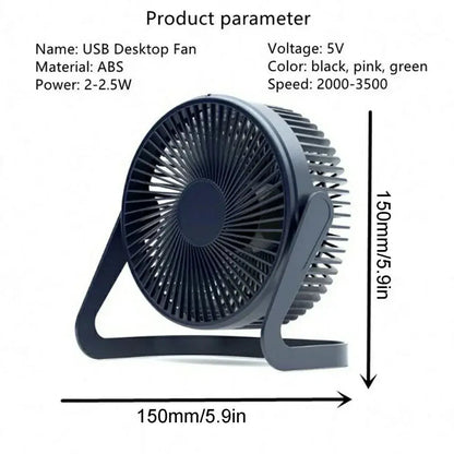 360° Rotating Desktop Fan - ShopandTop