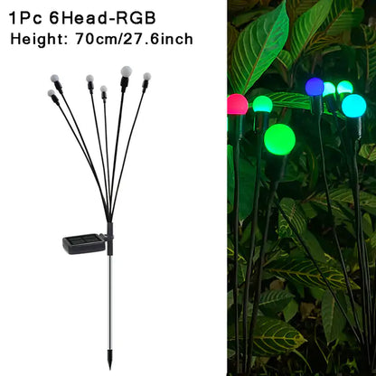 Solar Firefly Lights – Whimsical Outdoor Garden Lights with Realistic Flickering Effect - ShopandTop