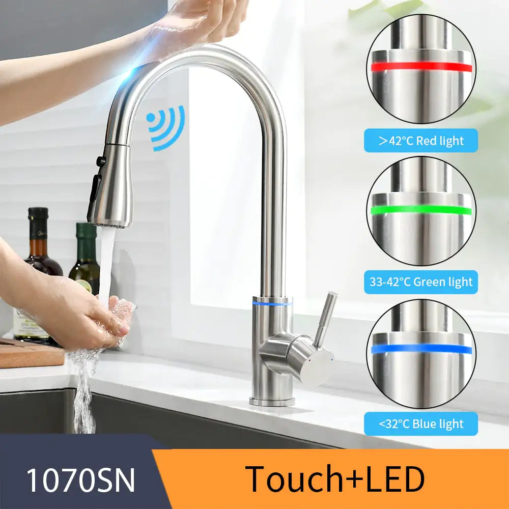 Kitchen Smart Touch Faucets - ShopandTop