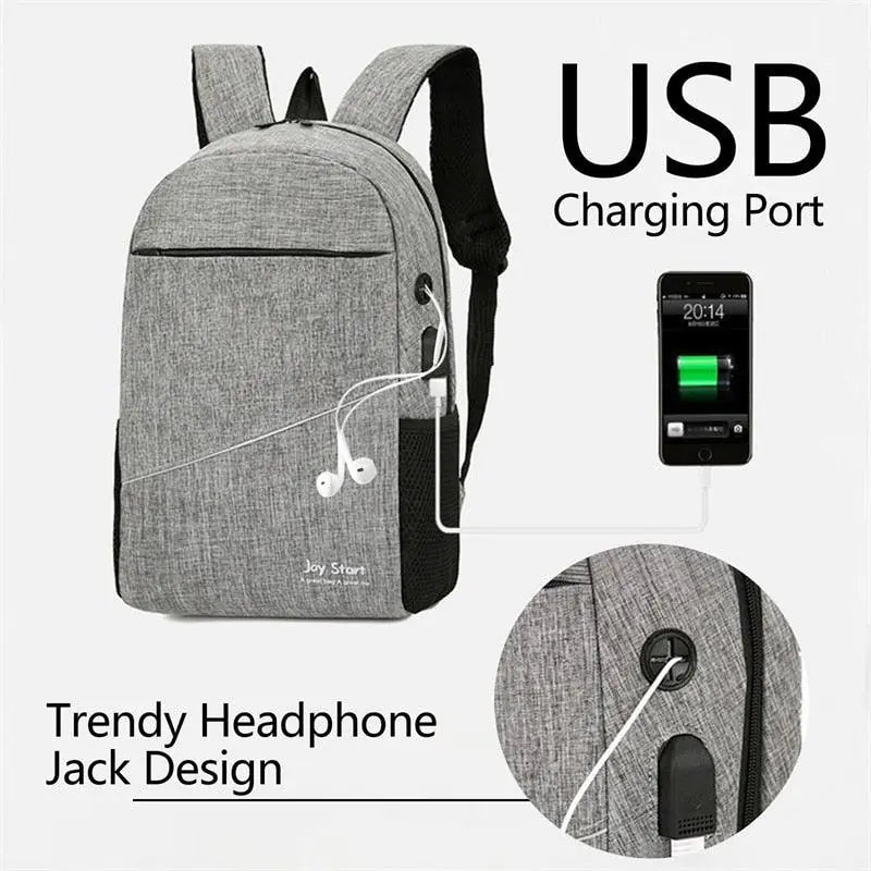 USB Charging Backpack - ShopandTop