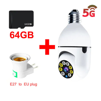 Bulb Surveillance Camera – Affordable 24/7 Security Solution