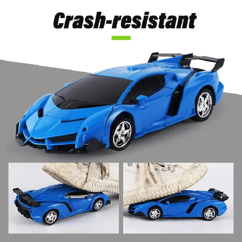 2in1 Transformer Remote Control Race Car with Rechargeable Battery