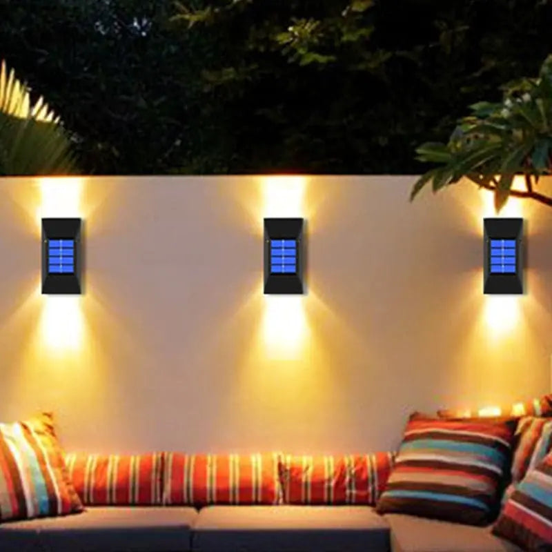 Outdoor Solar Light – Waterproof LED Wall Lamp for Gardens, Corridors, and Gates - ShopandTop