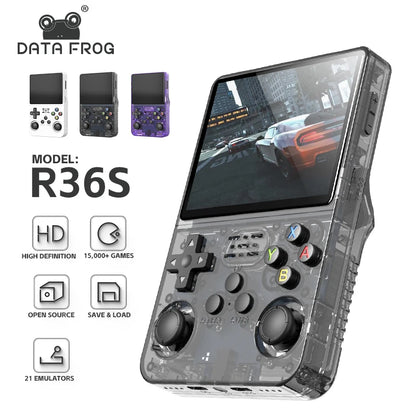 Data Kikker R36 S Retro Handheld Video Game Console - ShopandTop