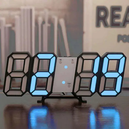 Adjustable Electronic Table Clock – Sleek Design with Customizable Features