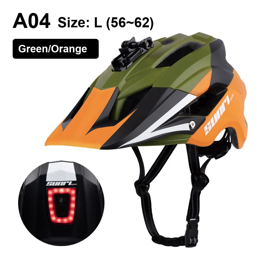 LED Rechargeable Cycling Bike Helmet - ShopandTop