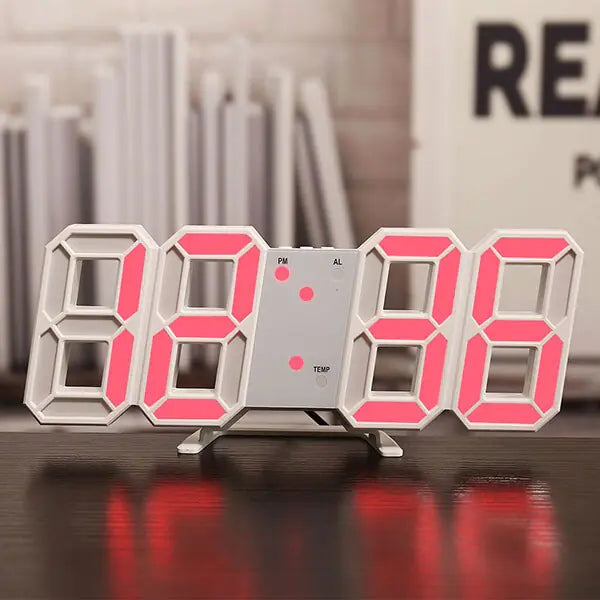 Adjustable Electronic Table Clock – Sleek Design with Customizable Features