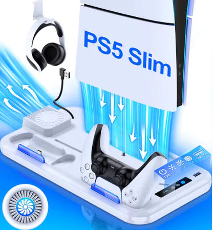 Slim Stand PS5 Controller Cooling Station - ShopandTop