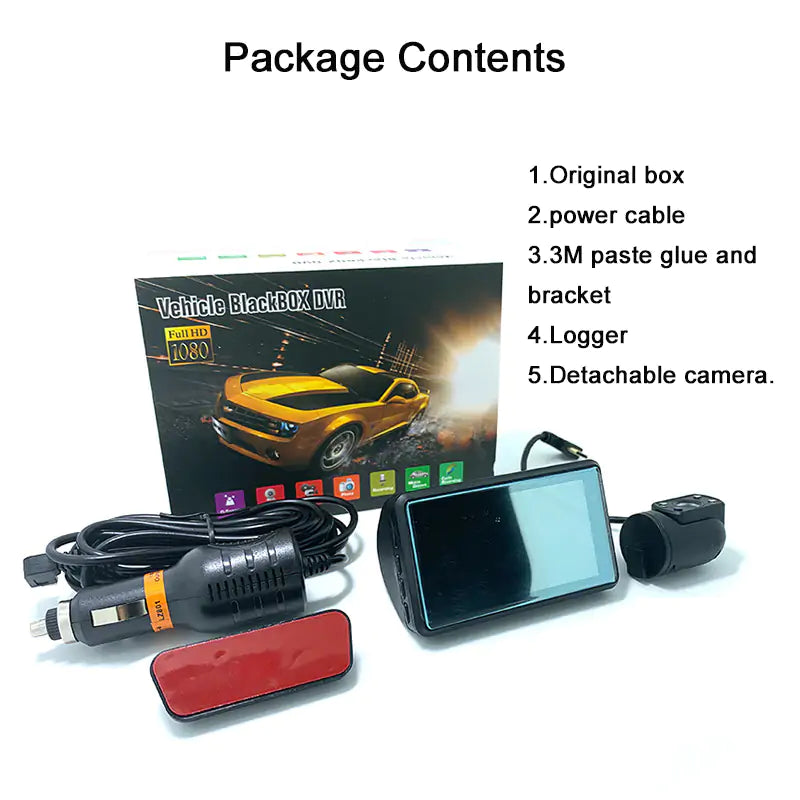 2 Lens Car Video Recorder - ShopandTop