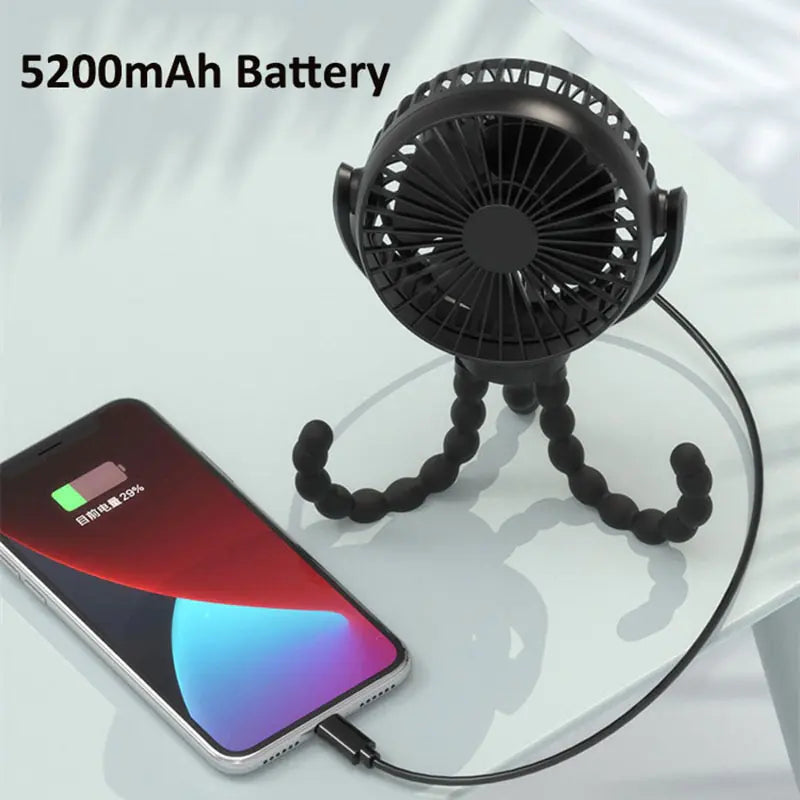 Xiaomi Portable Stroller Fan - ShopandTop