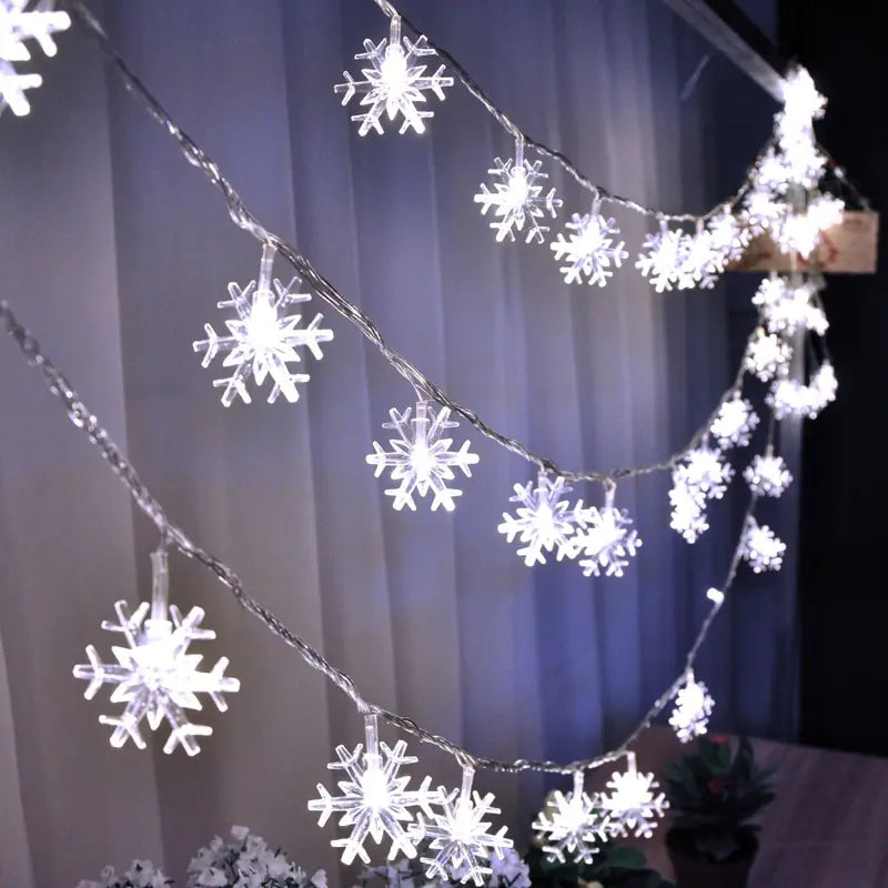 Snowflake LED Christmas Lights - ShopandTop