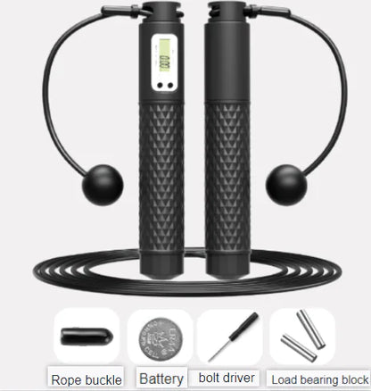 Electronic Wireless Skipping Rope – Tangle-Free Fitness Tracking