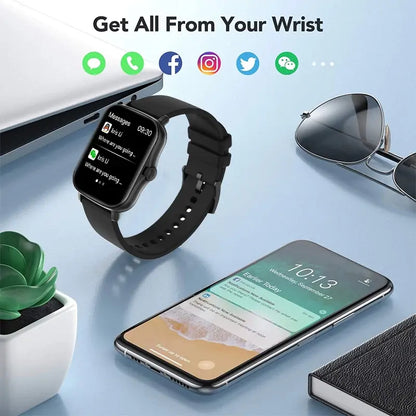 Waterproof Smart Watch – Comprehensive Health Monitoring, Smart Notifications, and Stylish Design - ShopandTop