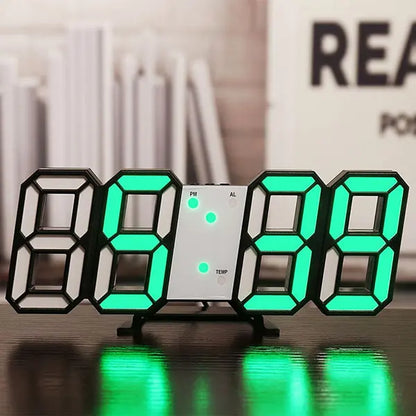 Adjustable Electronic Table Clock – Sleek Design with Customizable Features