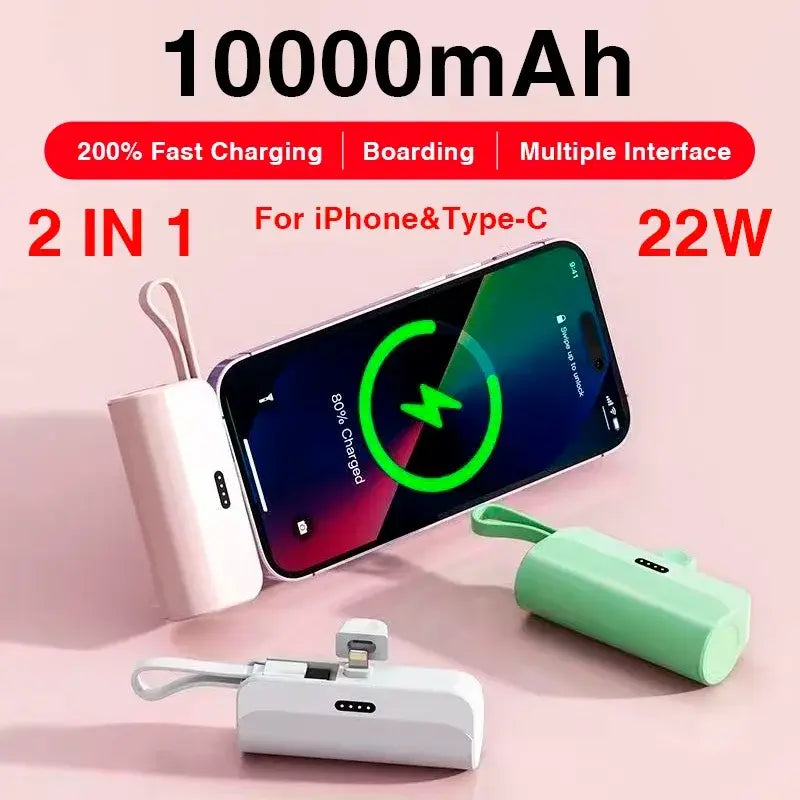 Mini Wireless Power Bank - Fast Charging - ShopandTop