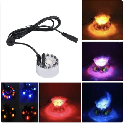 12-LED Colorful Ultrasonic Fog Lights