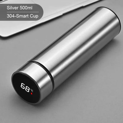 1000ml Smart Thermos Bottle Cold and Hot – Stainless Steel with LCD Temperature Display - ShopandTop