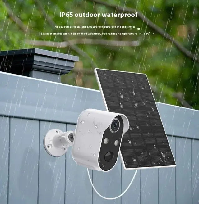 Household 4G Wireless Monitoring Solar Power Low Power Battery Camera – Eco-Friendly, Continuous Security for Your Home - ShopandTop