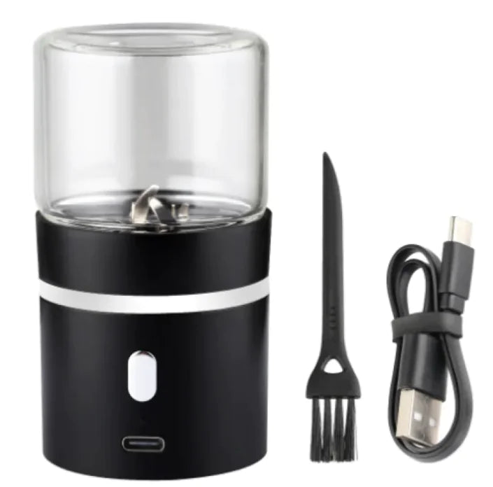 Electric Stainless Steel Herbal Grinder - ShopandTop