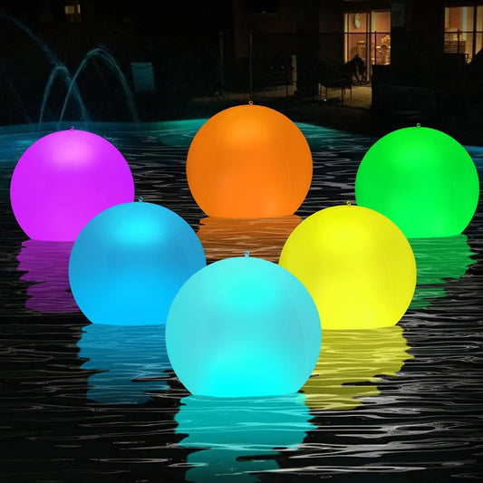 Solar Pool Ball – Solar-Powered LED Floating Light for Poolside and Outdoor Ambiance - ShopandTop