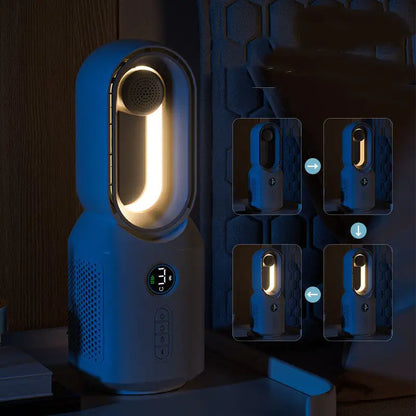 Bluetooth Speaker With LED Night Light