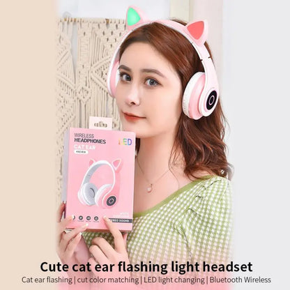 Cat Ear Headphones - ShopandTop