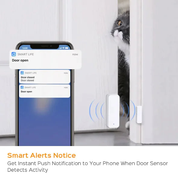 Smart Home Door Sensor - Enhanced Security & Seamless Automation - ShopandTop