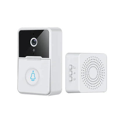 Wireless Security Smart WiFi Doorbell Intercom Video Camera Door Ring Bell Chime - ShopandTop