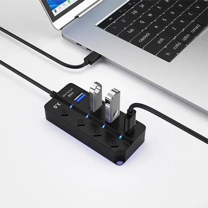 HUB USB 3.0 USB Splitter 2.0 - ShopandTop