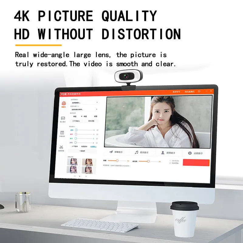 4K Mini HD Webcam - ShopandTop