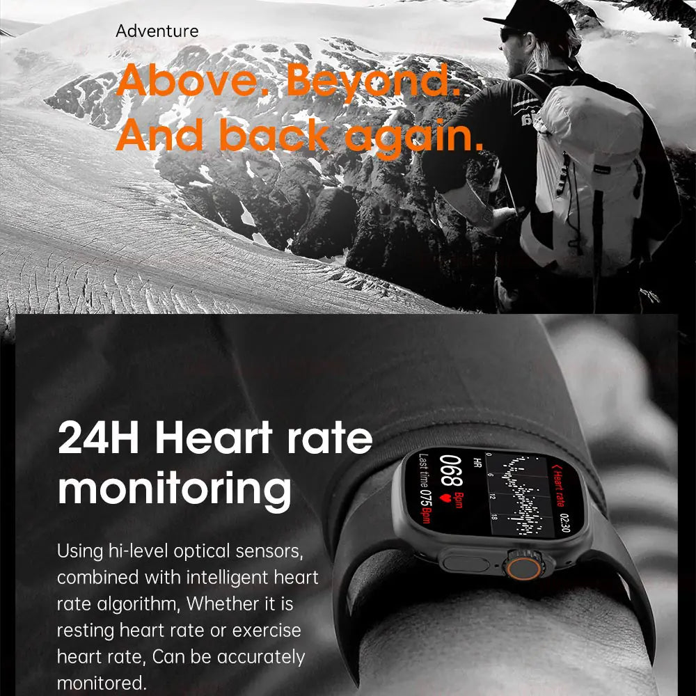 Smart Watch - Health Tracking, Notifications & Stylish Design - ShopandTop