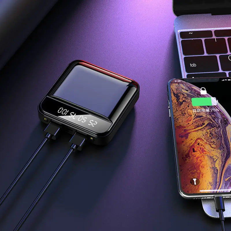 30000mAh Portable Power Bank – High-Capacity External Charger with Digital Display - ShopandTop