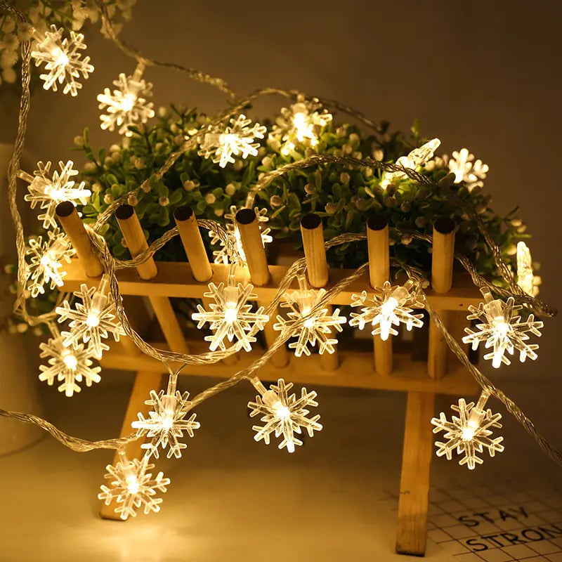 Snowflake LED Christmas Lights - ShopandTop