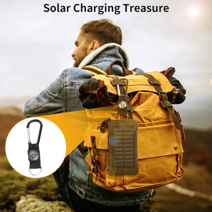 Solar-Powered Power Bank – Stay Charged and Ready for Any Adventure - ShopandTop