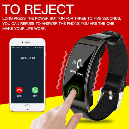 Smart Wristband Watch with Heart Rate and Fitness Tracking - ShopandTop