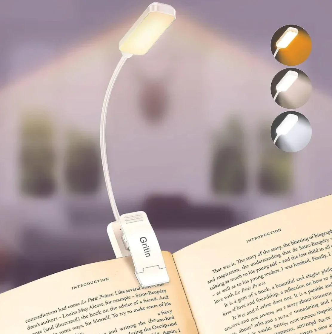 Minimalist LED Rechargeable Book Light - ShopandTop