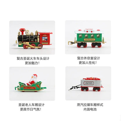 Electric Christmas Tree Train Set - ShopandTop