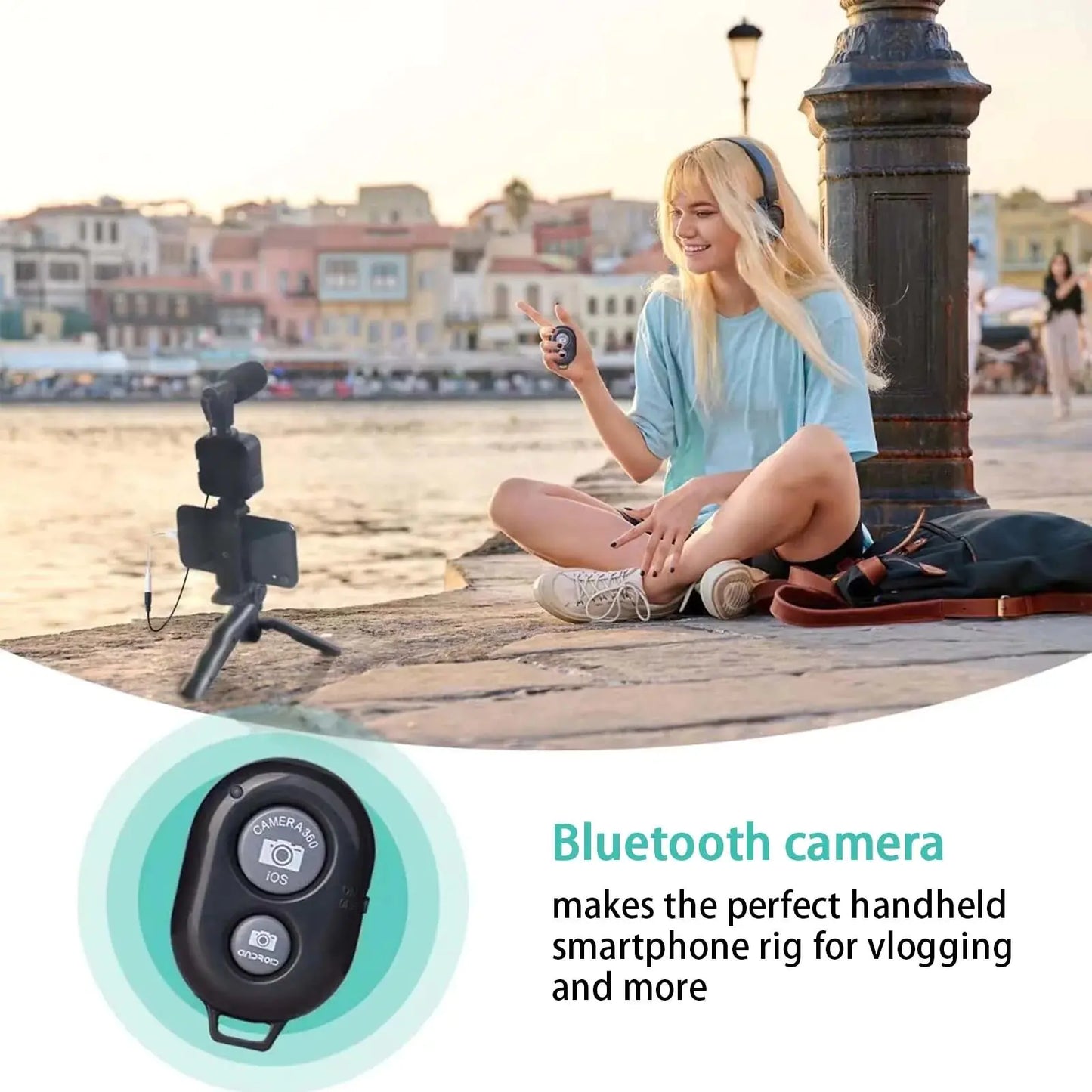 Smartphone Vlogging Kit With Tripod - ShopandTop