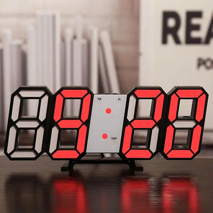 Adjustable Electronic Table Clock – Sleek Design with Customizable Features