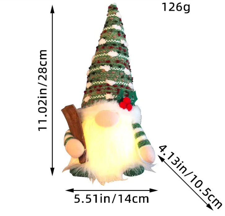 Glow Sled Christmas Doll - ShopandTop