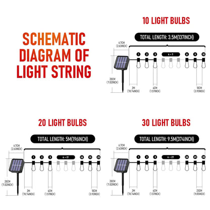 LED Solar Christmas Lights - ShopandTop