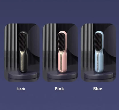 Wireless Charging Hair Straightening Comb