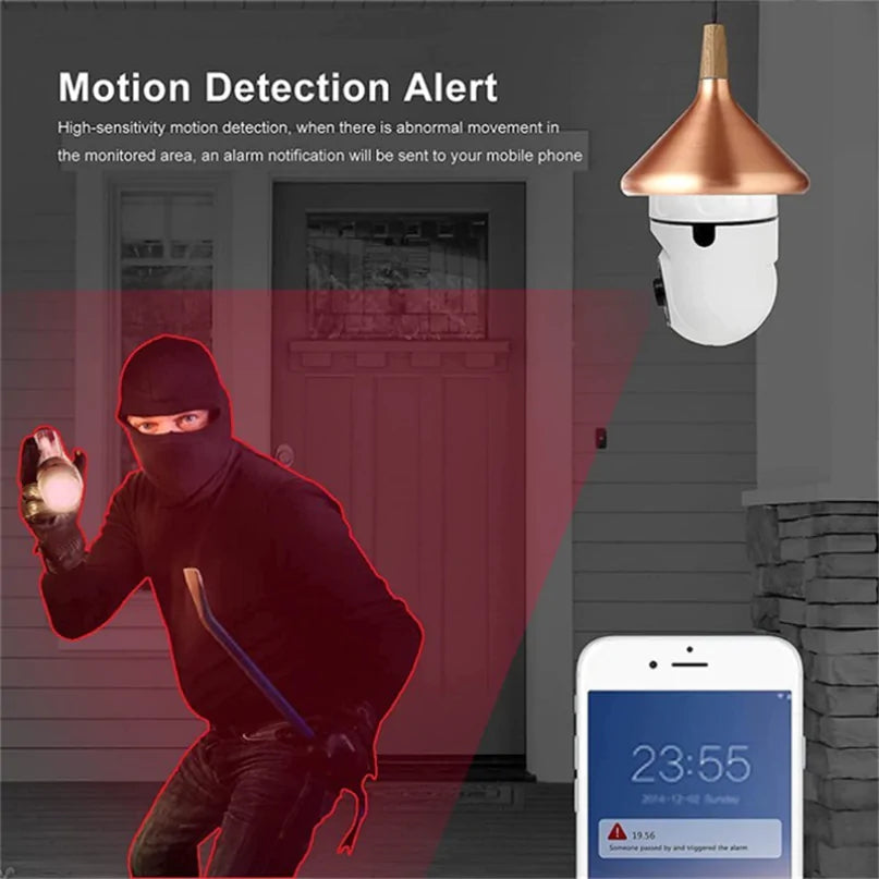 Bulb Surveillance Camera - ShopandTop