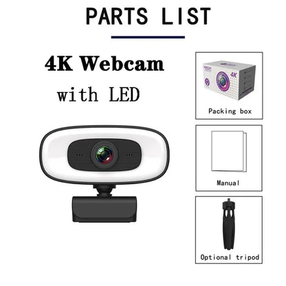 4K Mini HD Webcam - ShopandTop