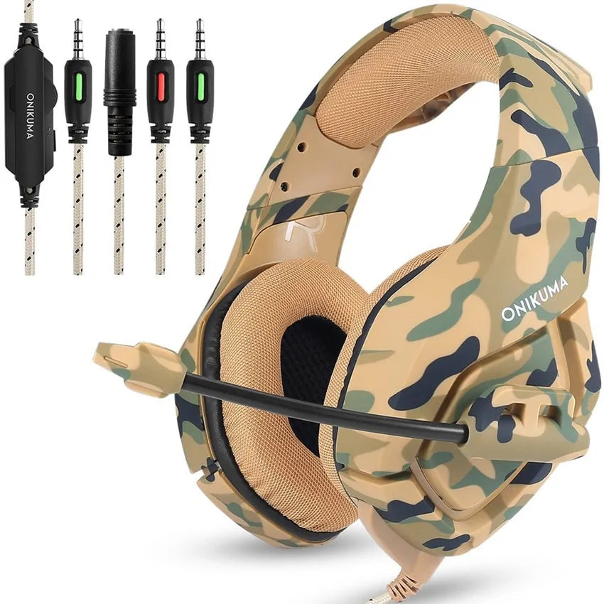 Camouflage Gaming Headphones - ShopandTop