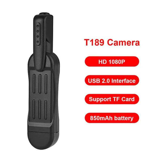 Mini Camera HD 1080P Wearable Camera – Compact, High-Definition Recording for Adventures, Events, and Personal Security - ShopandTop