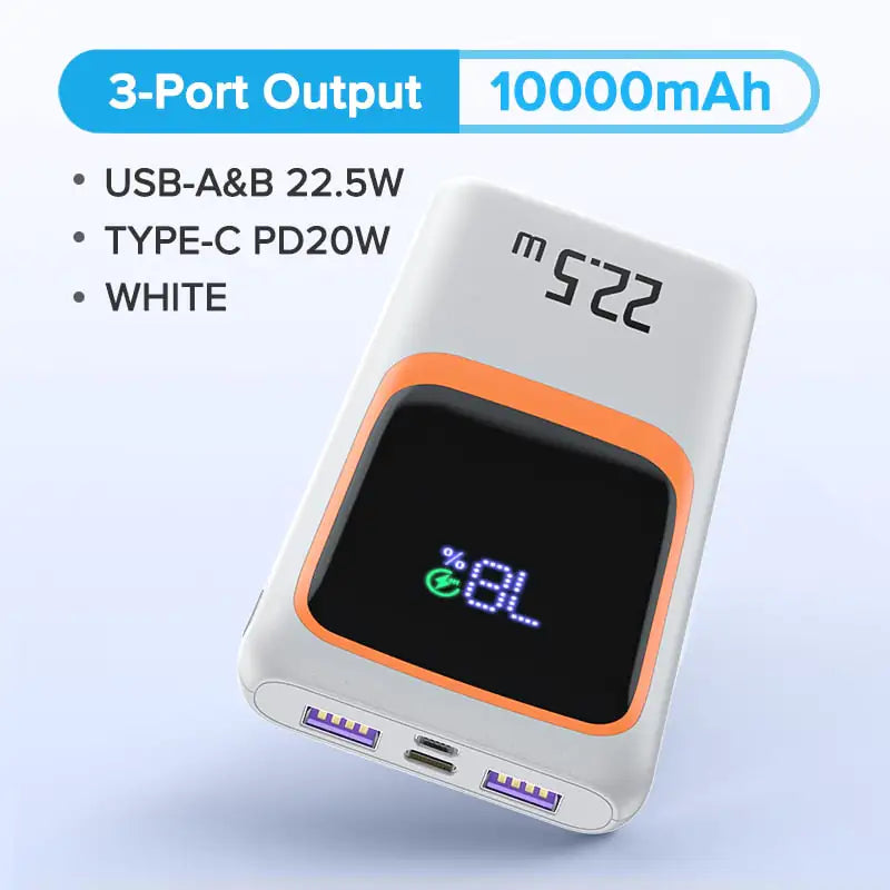 Universal Power Bank Charger – 20000mAh High-Capacity Portable Power Bank - ShopandTop