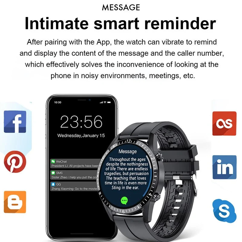 USB Quick Charge Smart Watch – Health & Fitness Tracker - ShopandTop